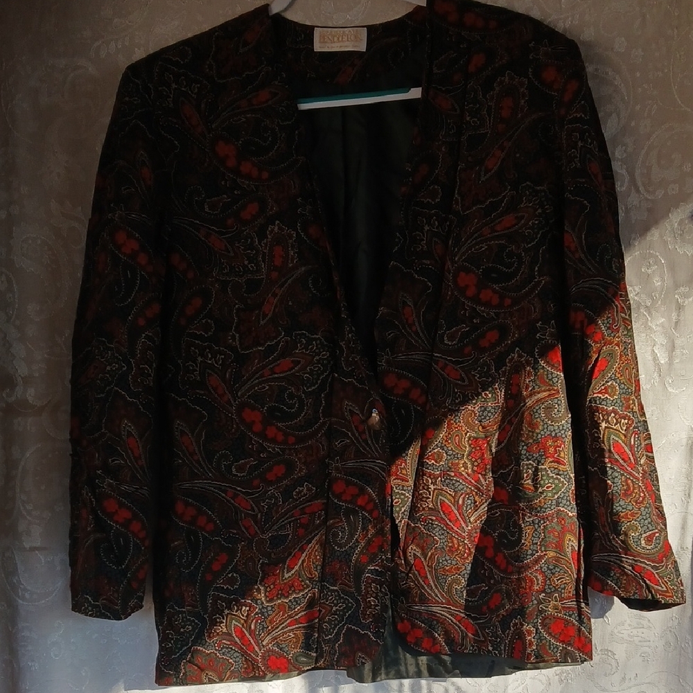 Pendleton Multicolor Paisley Jacket - image 1
